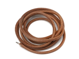 Correia de cinto - Singer - 183cm - Couro marrom - 5mm - Alta qualidade SINGER