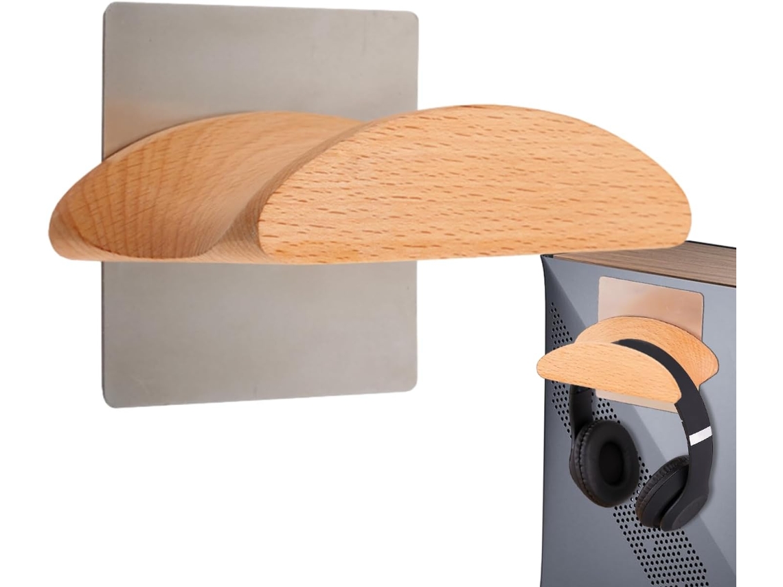Suporte Para Fones De Ouvido – Madeira