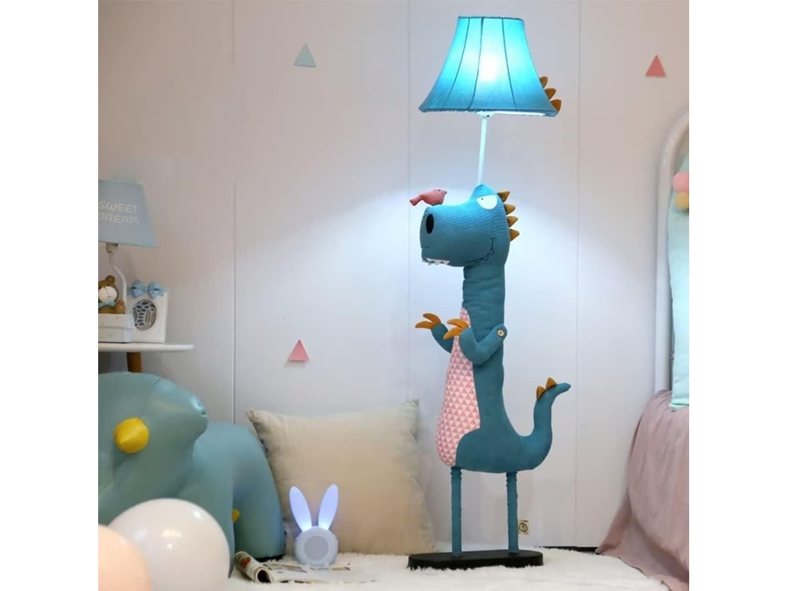Abajur De Chão Em Formato Dinossauro, Luminária De Pé, Abajur De Chão Com Modelo Animal Para O Quarto, Luminária