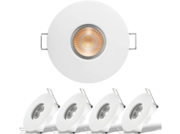 Refletor Led, 5 Unidades, Para Destaque Em Teto, Jardim, Fachada Ou Áreas Exteriores, Para Feixe Direcionado Em Diferentes Aplicações