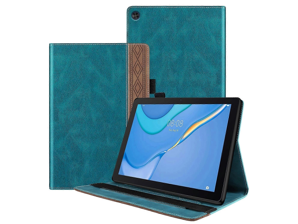 Capa De Couro Para Tablet Huawei Matepad Se Da Série Splicing.