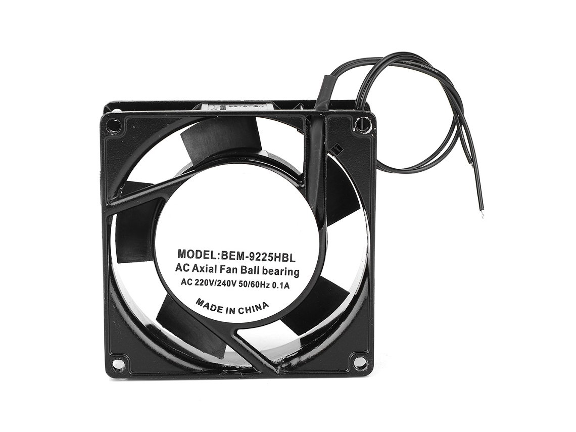 Ventilador Silencioso Rolamentos Duplos Dissipador 92x92x25mm Hélice Resistente S/MARCA