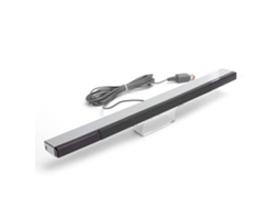 Barra Sensorial Prata Abs Com Indução Por Raio Infravermelho Para Substituição Em Wii/wii U