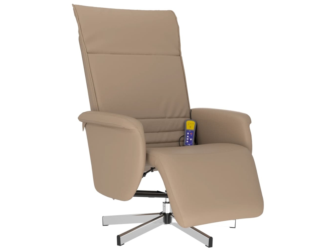 Massage Recliner Chair, Massage Recliner Chairs Vidaxl Marrom Couro Artificial