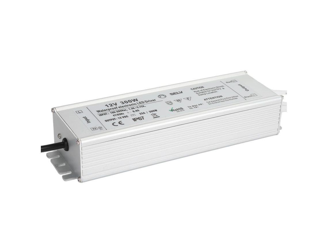 Laxiscreed Driver Led À Prova D'água De Voltagem Constante Para Iluminação Exterior