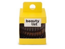 Lista de beleza com elásticos invisíveis neutros