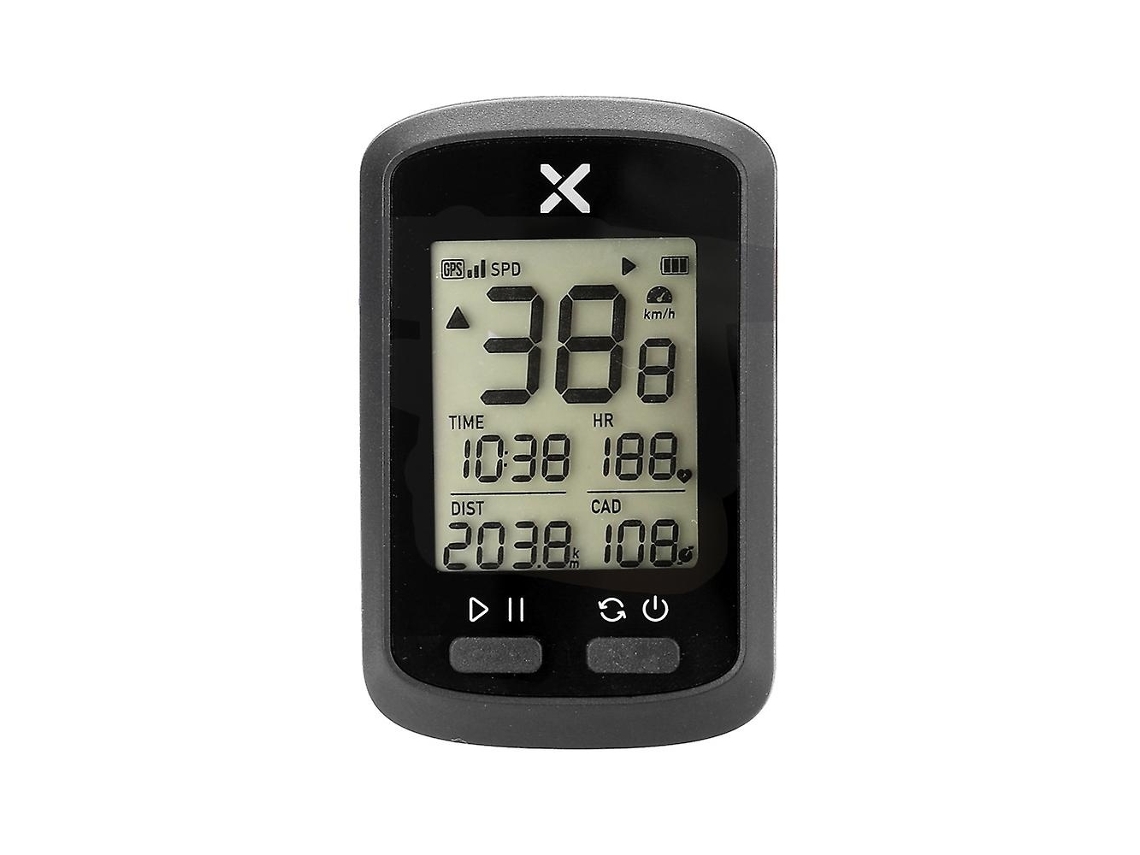 Lurelia Luz De Bicicleta Velocímetro Gps Sem Fio Impermeável G Para Bicicletas De Estrada E Montanha Com Luz De Fundo Bluetooth, Ant E Com C