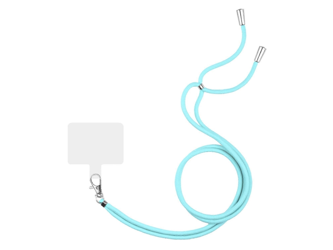 Lurelia Cordão Para Telemóvel Ajustável Transversal Para Pescoço 1,5 M Verde Anti-perda