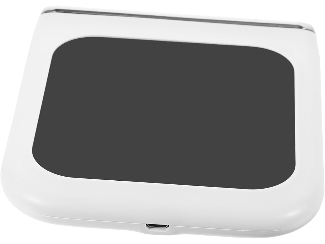 Base Aquecida Usb Em Vidro E Abs Para Café, Chá E Leite, Com 3 Níveis