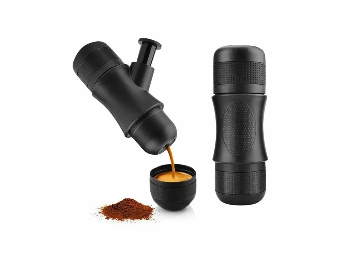 Cafeteira portátil Yizhood com extrator de café expresso manual para café moído