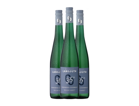 Vinho branco ULRICH LANGGUTH Piesporter Günterslay Kabinett Riesling Mosel-Saar-Ruwer (0.75 L - 3 Unidades)