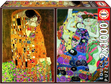 Puzzle  Gustav Klimt (1000x2 Peças)