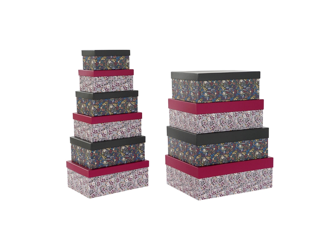Caixa DKD HOME DECOR (Cartão - Multicor)