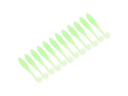 Lure Soft Bait (bionic Fish Lure Screw T-tail Design) Soft Worm Paddle Tail Soft Bait 70mm/2.9g Bionic Fishing Lure