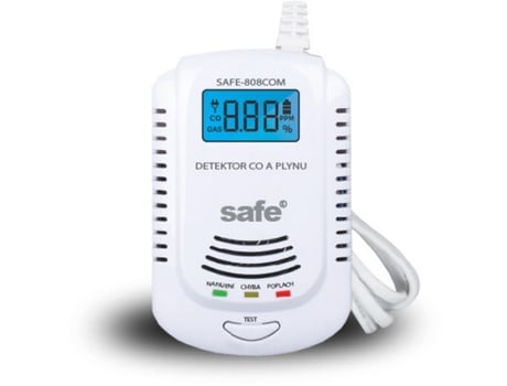 Detetor de Gás Butano Metano Gás Natural Propano SAFE HOME Safe808Com