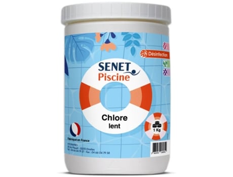 Seixos De Cloro Lento Senet Piscine 5 Kg