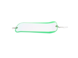 Flasher de Pesca Submarino Luminoso 28cm Verde Transparente
