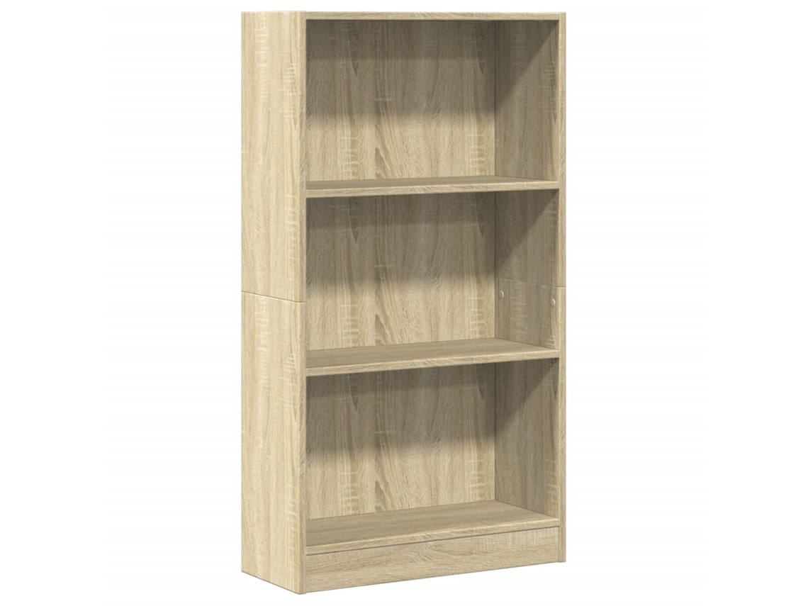 Bookcase, Bookcases Vidaxl Marrom Madeira Processada (n/a)
