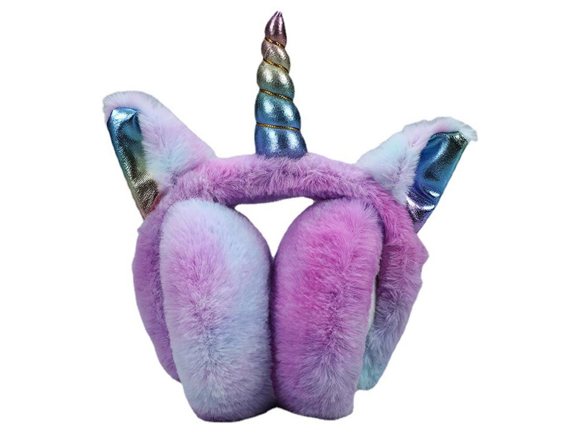 Auriculares de Invierno S/MARCA, Arcoíris, Plush, Plegables, Natal
