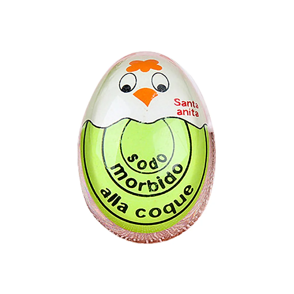 Temporizador De Mudança Cor Ovos, Ideal Para Cozinhar Ovos Cozidos Macios E Duros. Acessório De Cozinha Ecológico Em Resina. Estilo