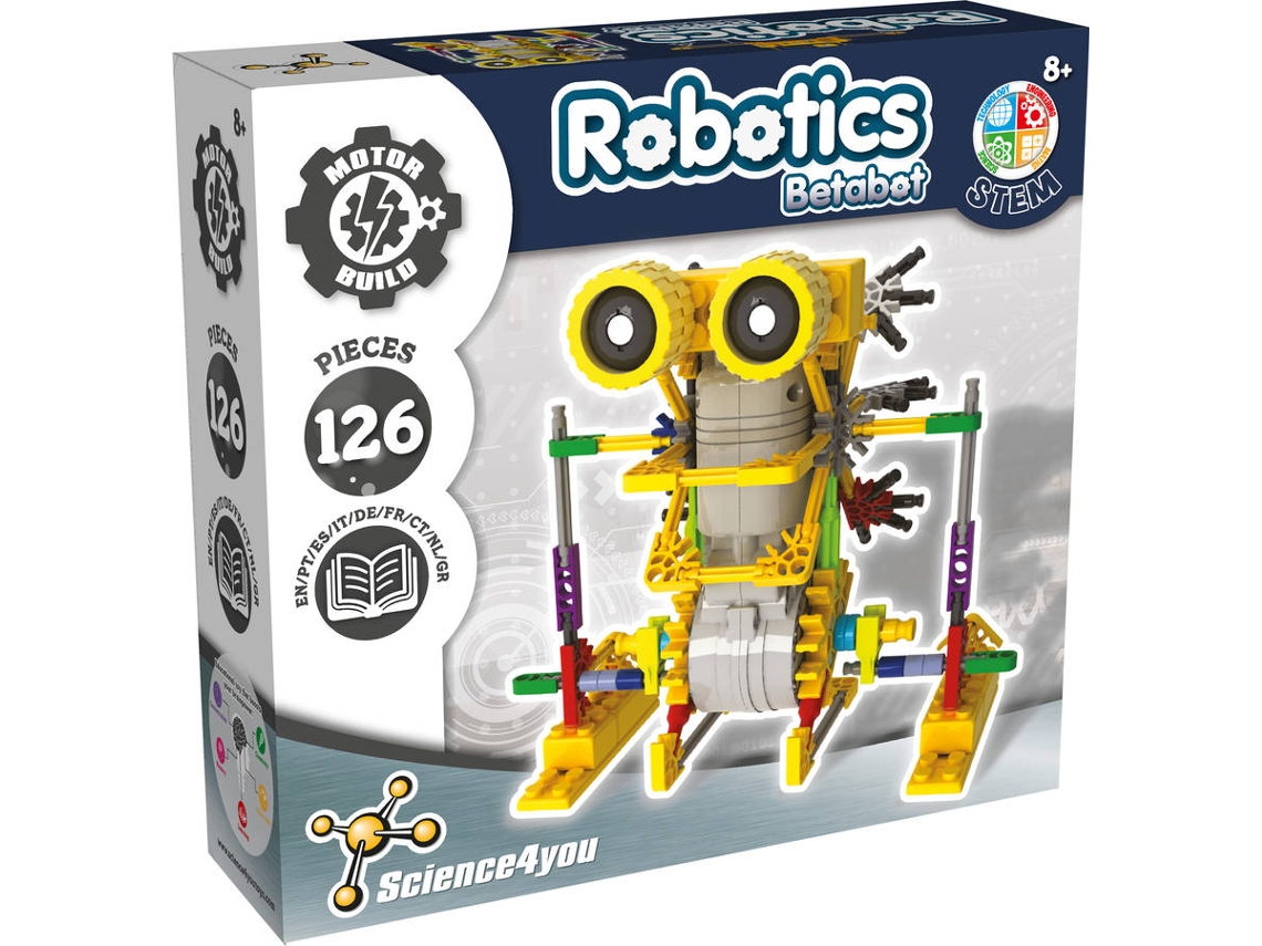 Kit de Ciência SCIENCE4YOU Robotics Betabot