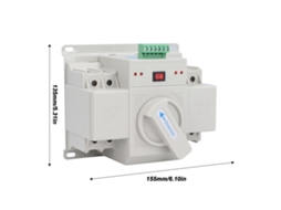 Laxiscreed Interruptor Automático 2p Para Duplo Fornecimento De Energia Com Alta Segurança
