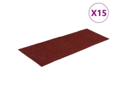 Stair Mat, Stair Mats Vidaxl Vermelho Polipropileno (60 X 25 Cm)