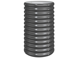 Garden Planter, Garden Planters Vidaxl Antracite Aço (40 X 40 X 68 Cm)