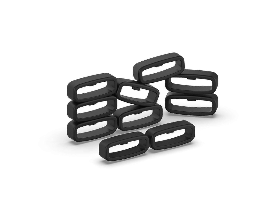 Pulseira De Substituição Para Relógio De 22 Mm, Pacote Com 10 Presilhas De Nylon Pretas Para Relógios Olysi Shop