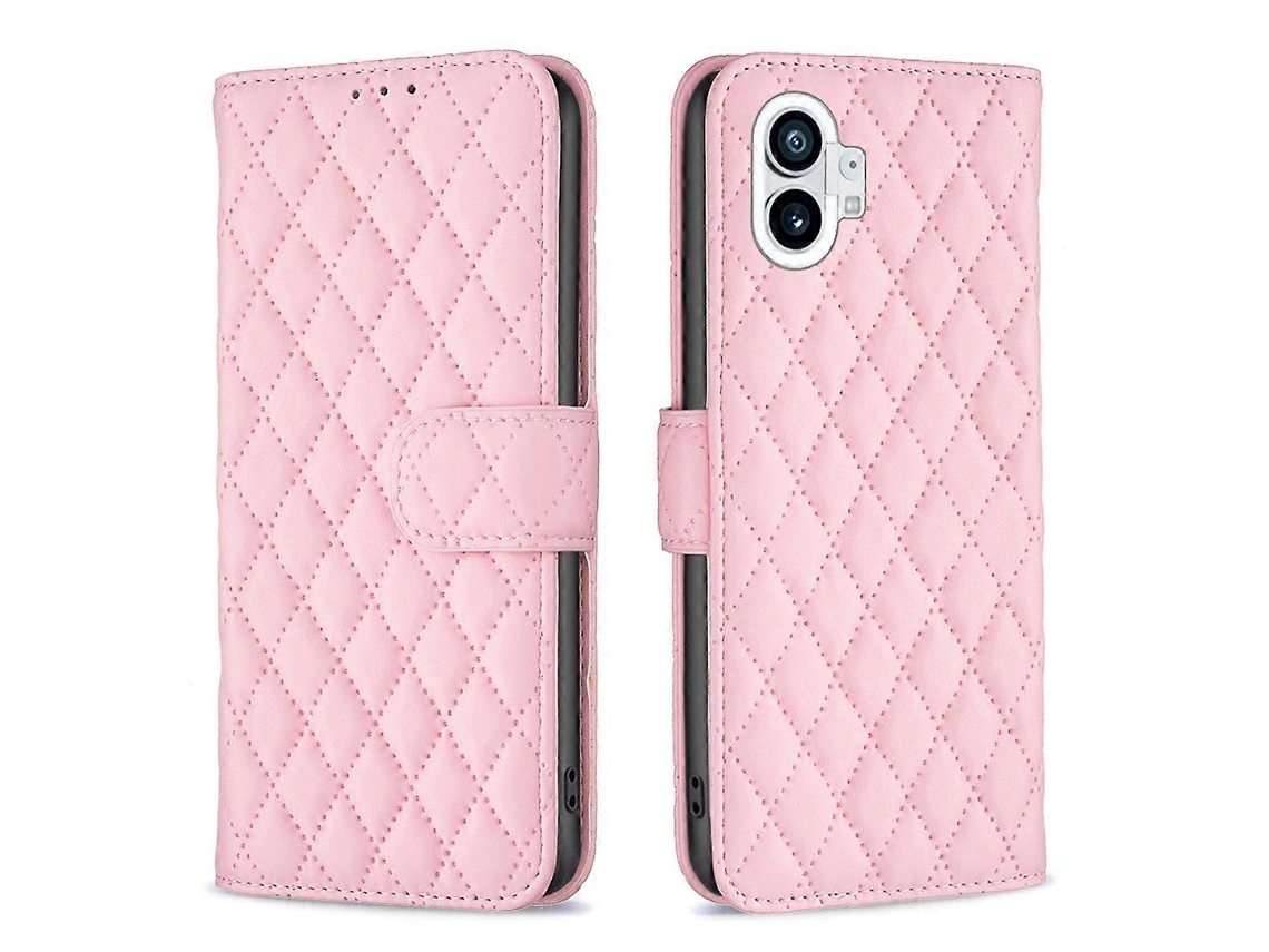 Capa De Celular Flip Com Carteira De Couro E Estampa De Diamante Para Celular For Nothing Phone 1
