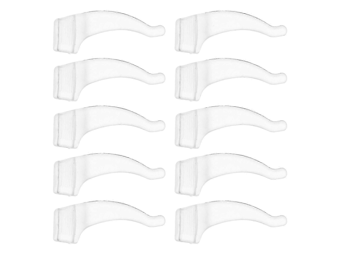 20 Pares de Óculos Silicone Preto Ganchos Orelha para Rolhas Supor Te Confortável GOKOCO