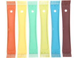 Kit De Ferramentas Para Barbatanas Leve Em Aço Inoxidável Para Festas De Verão, Com 6 Peças.