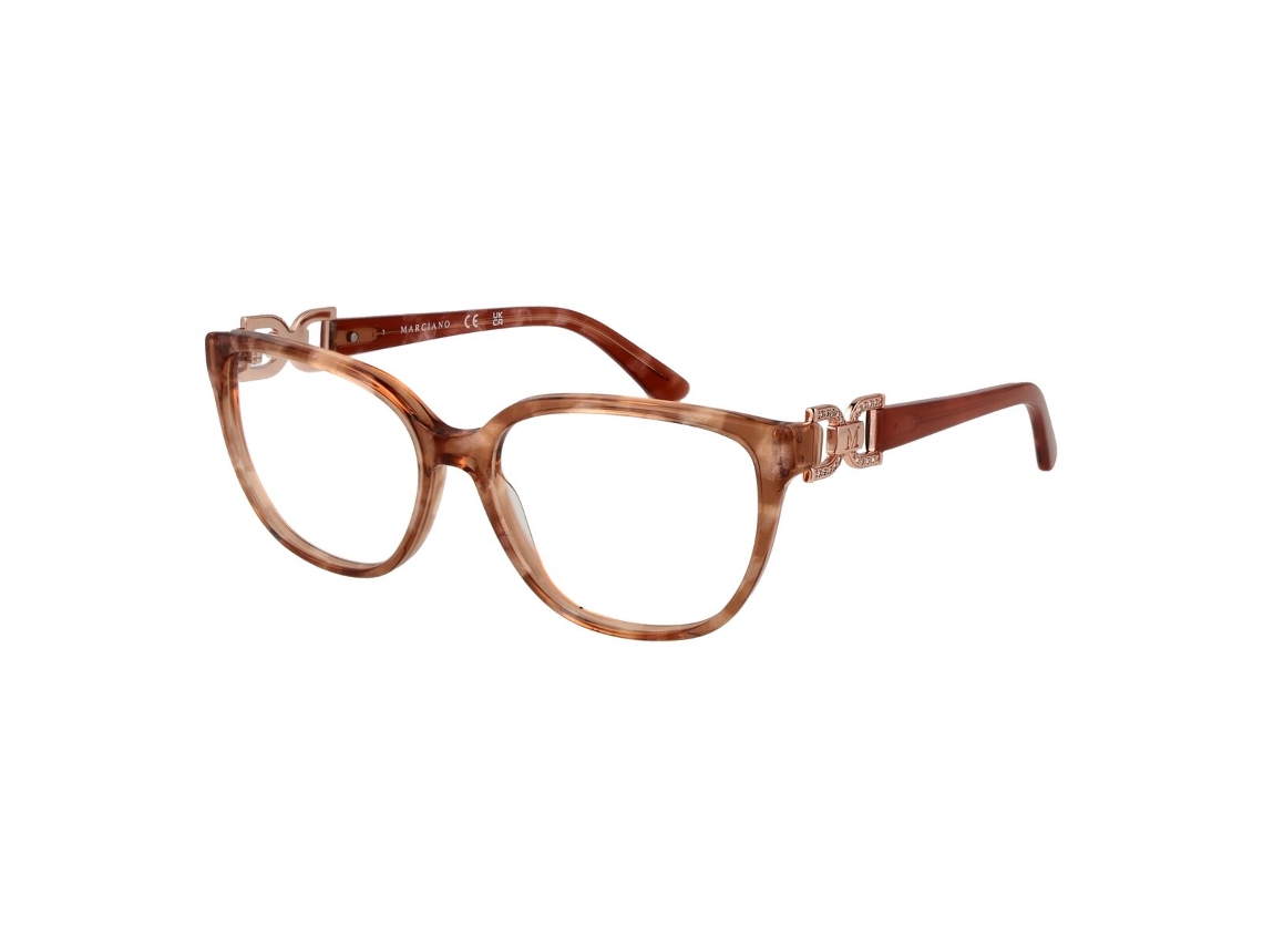 Armação De Óculos Feminino Guess Marciano Gm0395 55059