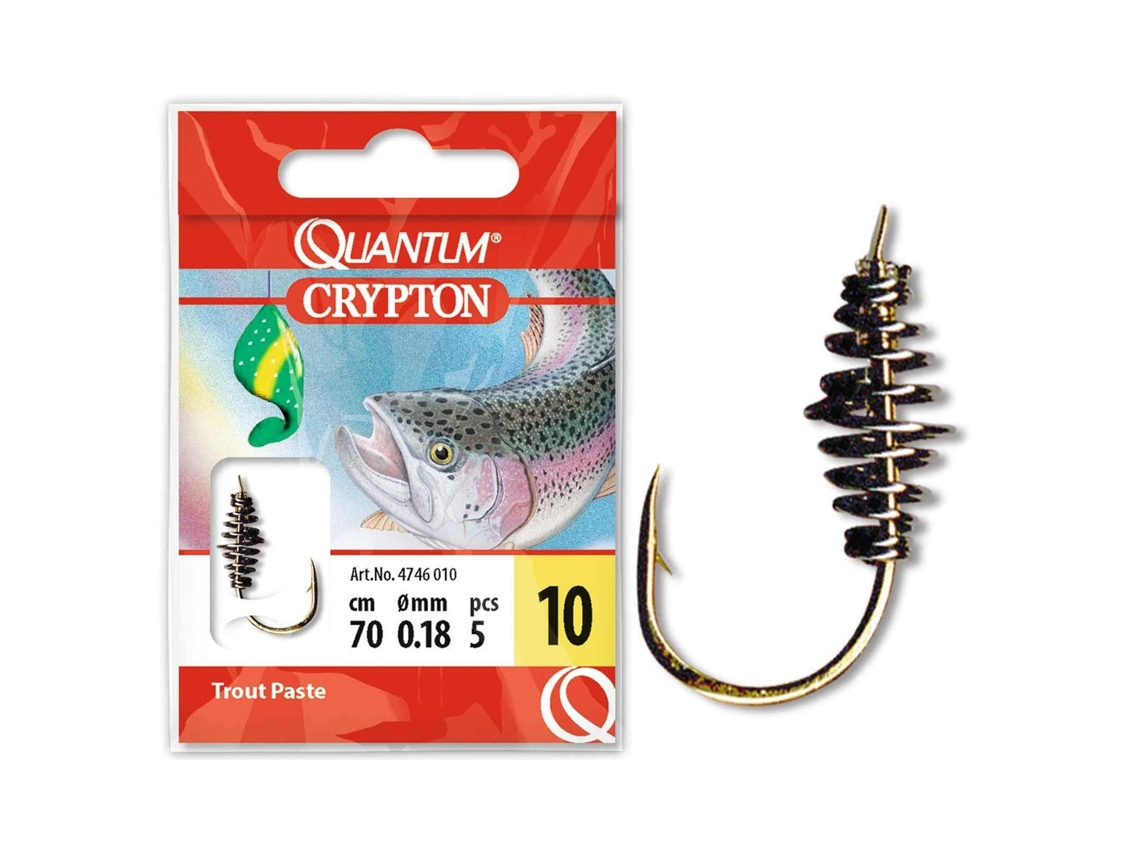 Conjunto de 5 Peças de Ganchos -Nylon QUANTUM Crypton 70 Cm 8