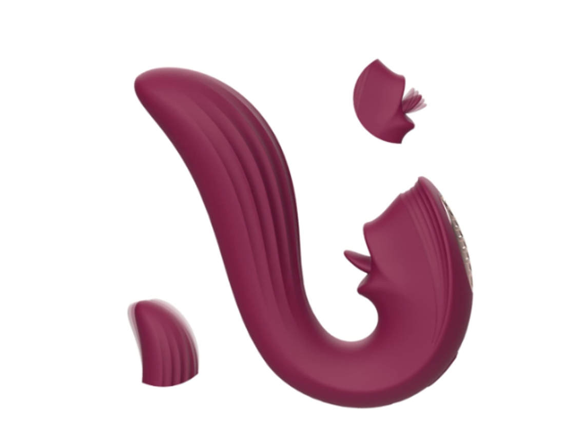 Brinquedo Sexual Feminino Vibrador Para Estimulação Do Ponto G Do Clitóris Para Coelhos, Roxo