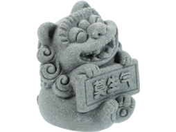 Estátuas Miniatura Resina Sintética Decoração Delicada Estilo Chinês Acabamento Robusto Enfeitar Vasos Flores GOKOCO