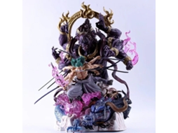 Módulo periférico de anime bidimensional Zoro Piratas das Três Espadas, modelo de papel de personagem de anime feito à mão, periférico de jogo de anime GK CXC