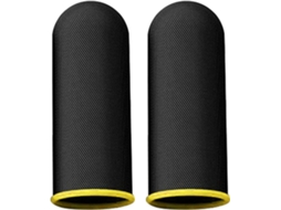 Conjunto De 2 Protetores Dedo Em Fibra Carbono Resistentes Ao Suor Para Jogos Celular