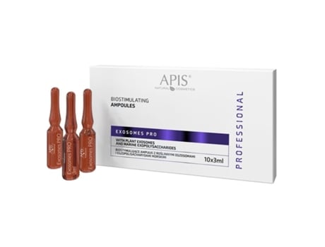 Ampolas botânicas com infusão de exossomos, bioestimulação profissional, 10 x 3 ml (Apis)