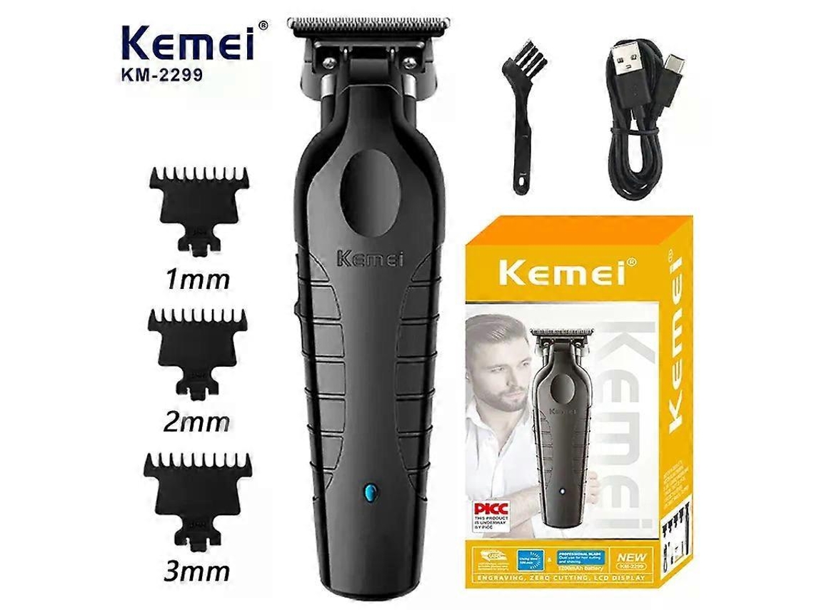 Trimmer Profissional Elétrico Para Cabelo, Carregamento Usb