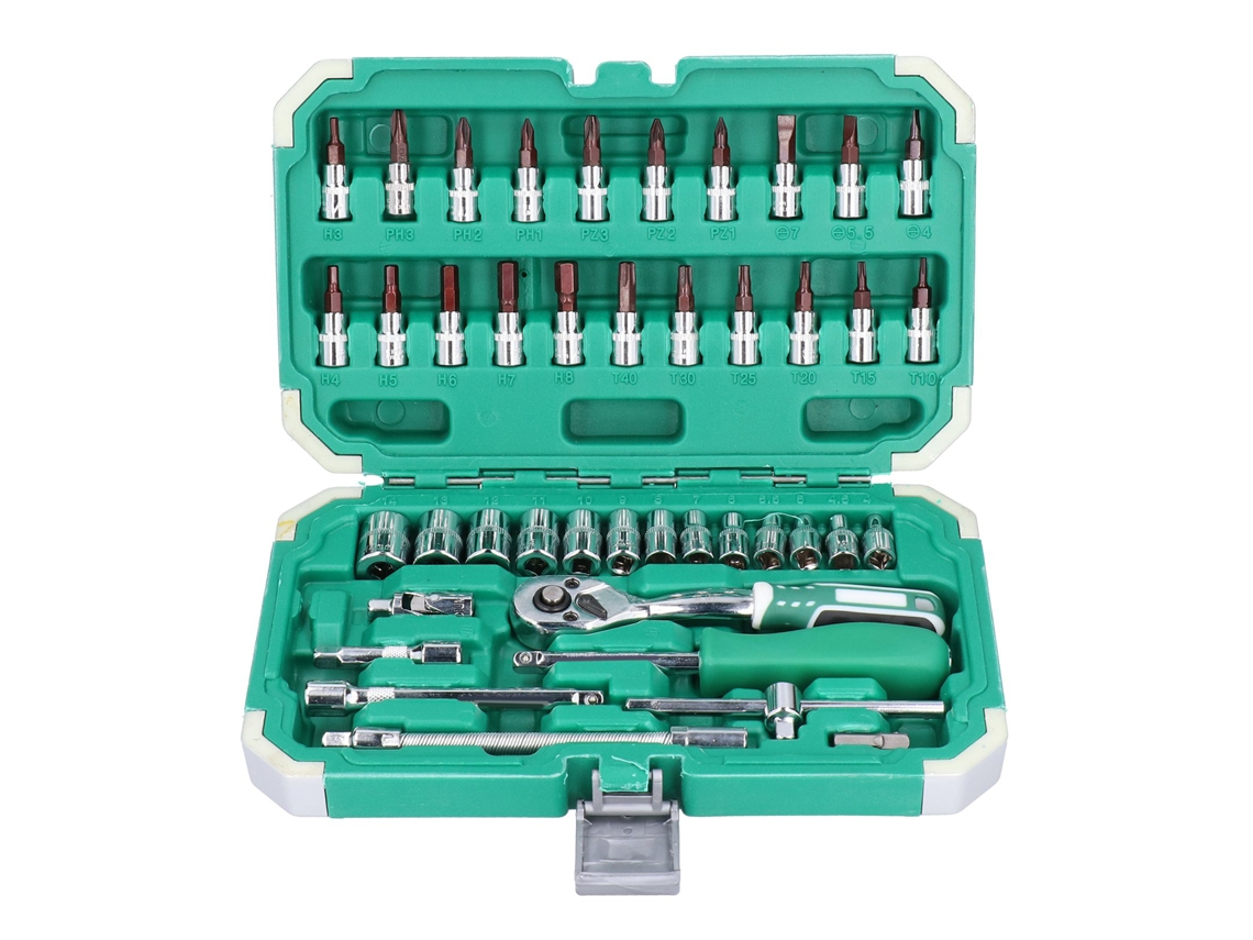 Kit De Ferramentas Profissionais Para Reparação De Carros, Ferramentas Manuais Para Casa Em Caixa De Hardware