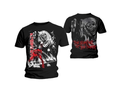 T-shirt IRON MAIDEN Notb Jumbo (Algodão-Preto-Xl)