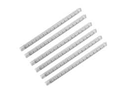 Conjunto De 6 Réguas Triangulares Plástico Para Estudantes,