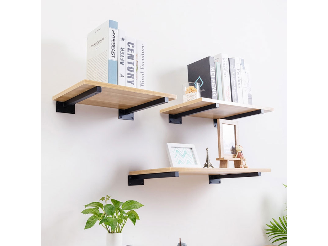 Suporte Triangular Para Prateleira, 2 Peças, Ferro