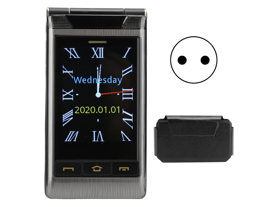 Telefone Clamshell Para Idosos Laxiscreed Com Mp3 E Alto-falante De Grande Volume