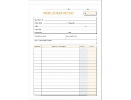 Talões de Cheques FELIXMANIA Blocos Colados Simples e com Cópia Encomendas 145 X 207 Mm Triplo