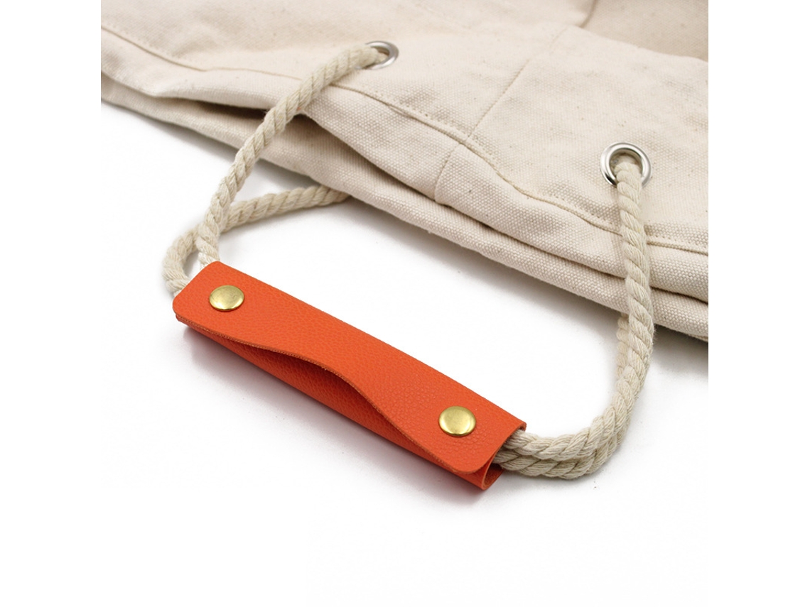 Capa Protetora Com Alça De Ombro E Almofada Para Mala De Viagem, Cor Laranja.