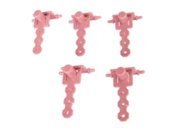 Tensionadores Para Máquina De Tricotar 5 Peças Plástico Resistente Fácil Operação Estável Adaptador De Tensão Para Substituição E Reparação