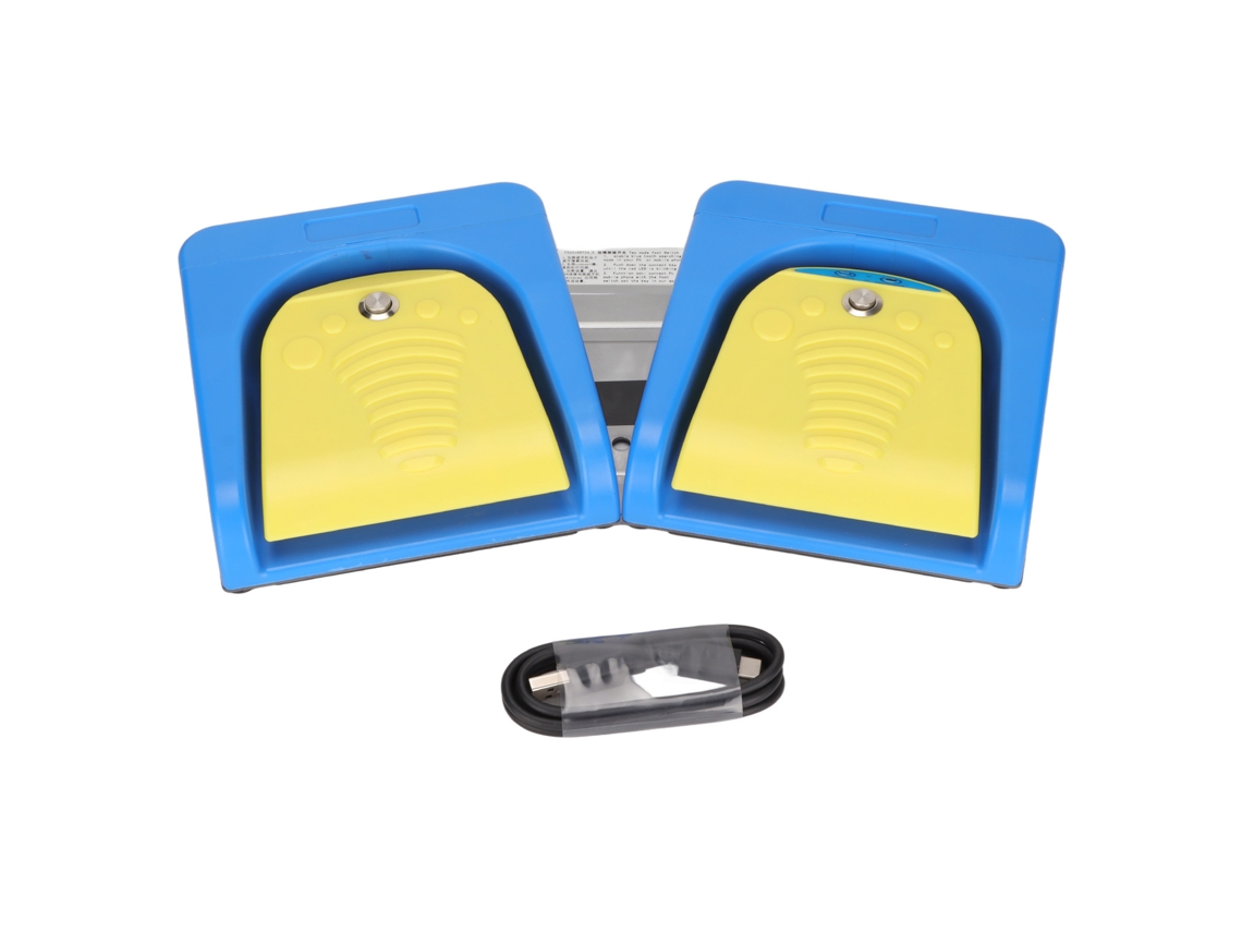 Pedal De Pé De 2 Posições Usb Para Jogos De Pc