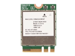 Placa Sem Fio Mt7922 Wifi 6e Com Chip Nfa765 Bluetooth 5.3 De Alta Velocidade De Transmissão De 5400 Mhz Para Laptop Slowmoose